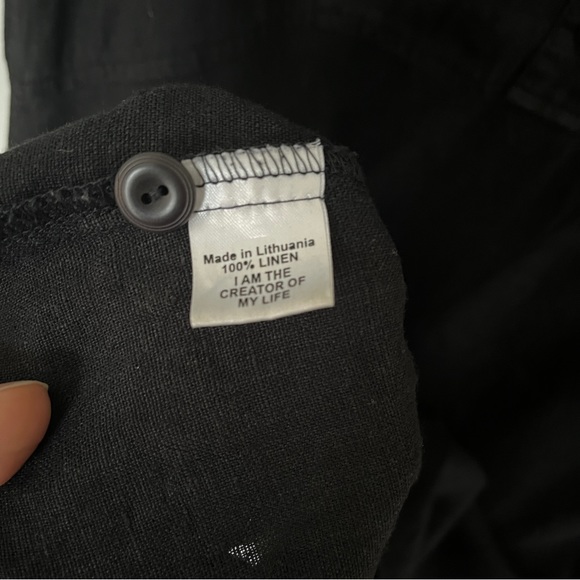 FLAX black sleeveless dress - Picture 6 of 6